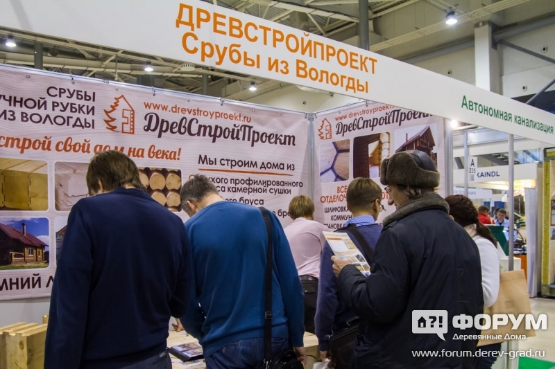 Срубы из Вологды от компании "Древстройпроект"