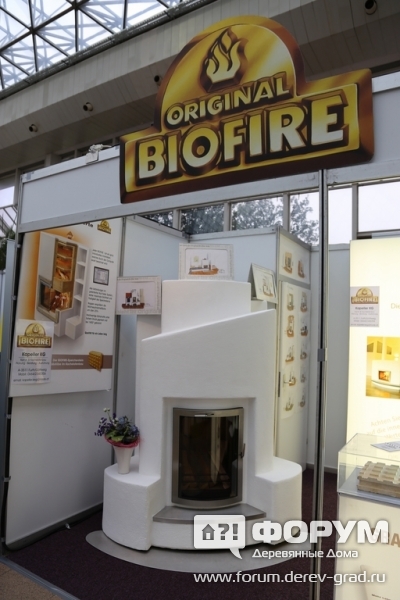 Отопление камином "Биофайер" (BIOFIRE)