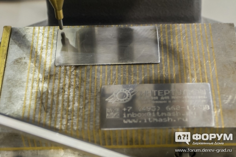 Изделие выполненное на Marktronic LCD Markmate