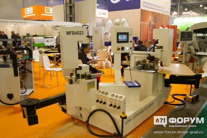 Автоматический криволинейный кромкооблицовочный станок MFB 4023
