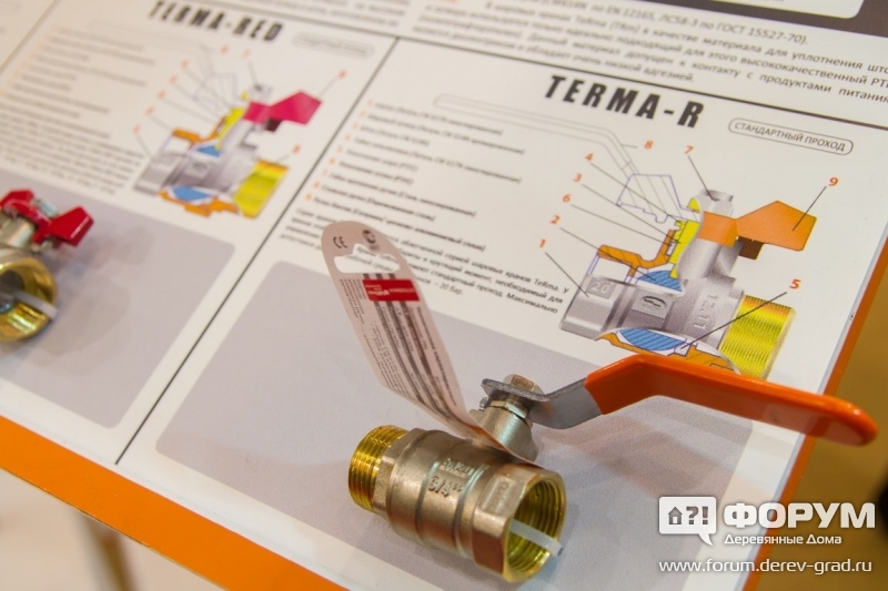 Шаровой кран TERMA-R (Терма-А)