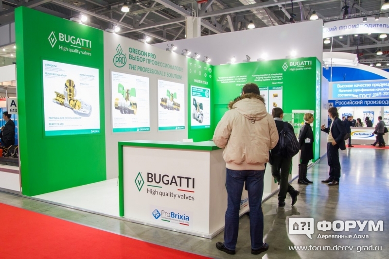 Шаровая запорная арматура от компании Bugatti (Бугати)