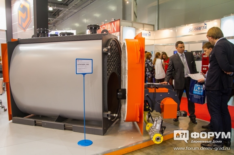 Компактный водогрейный жаротрубный двухходовой котел Ultratherm-1000 (Ультратерм-1000)