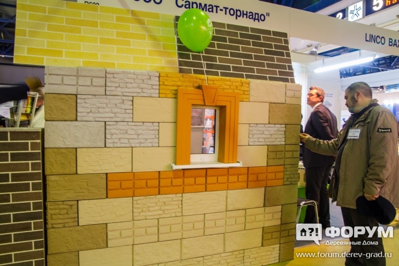 Стеновой облицовочный материал от компании Сармат-Торнадо