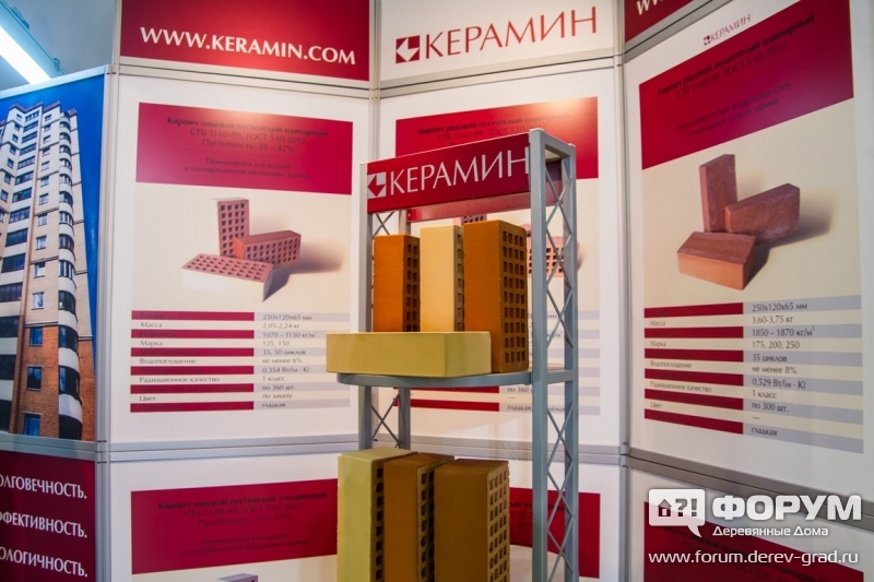 Кирпич от компании Керамин