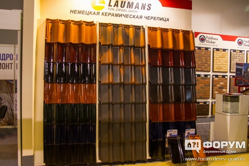 Немецкая керамическая черепица от компании Laumans (Лауманс)