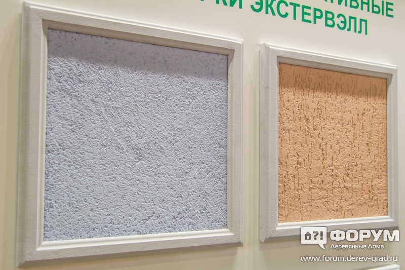 Колерованные декоративные штукатурки Экстервэлл