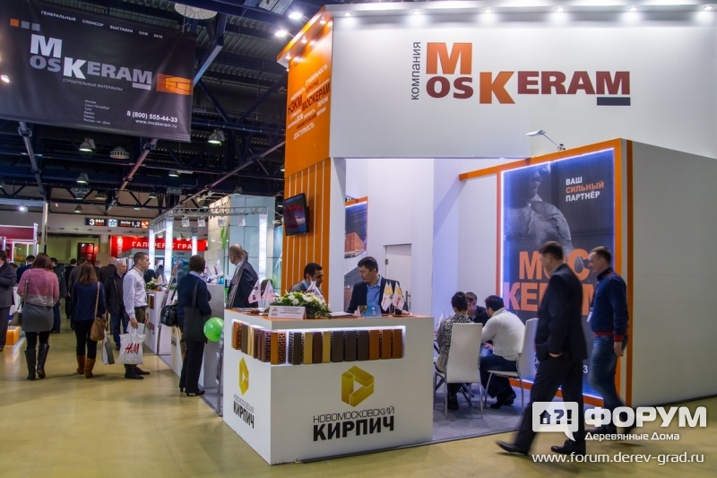 Кирпич производства компании МосКерам