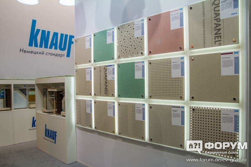 Сухие строительные смеси компании knauf (кнауф)