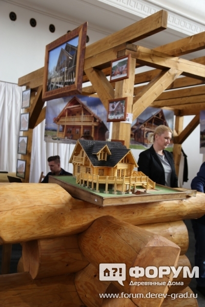 Дома из деревянных срубов