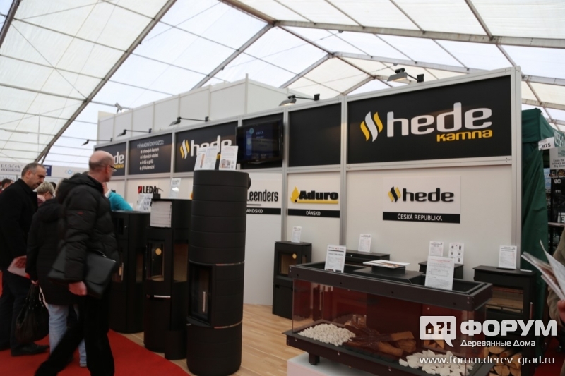 Камины на дровах Хейде (Hede)