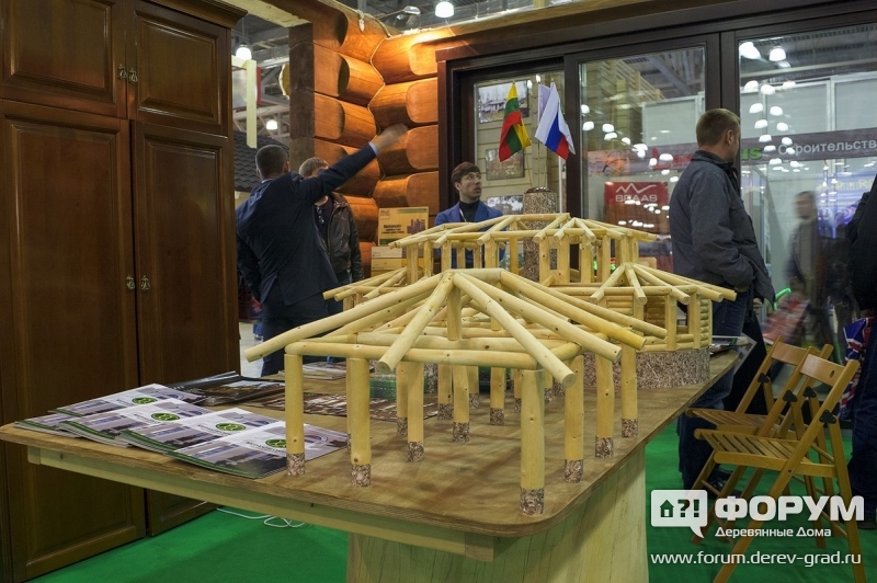 Макет на стенде ООО Кедров 2