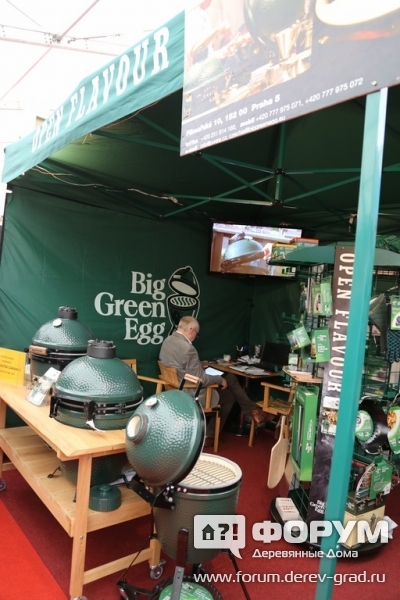 Печи гриль для сада Биг Грин Эгс (Big green egg