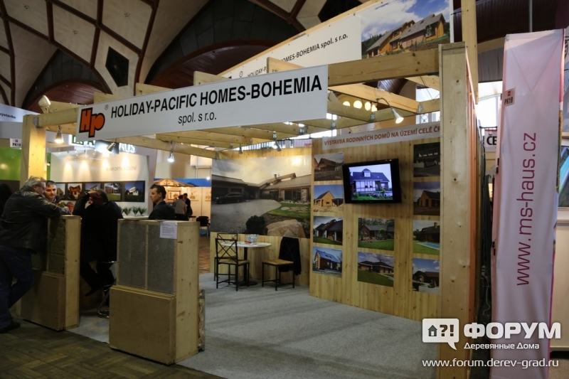 Утепление  домов из дерева от Холидей пасифик хомс бохемиа (Holiday-pacific homes-bohemia)