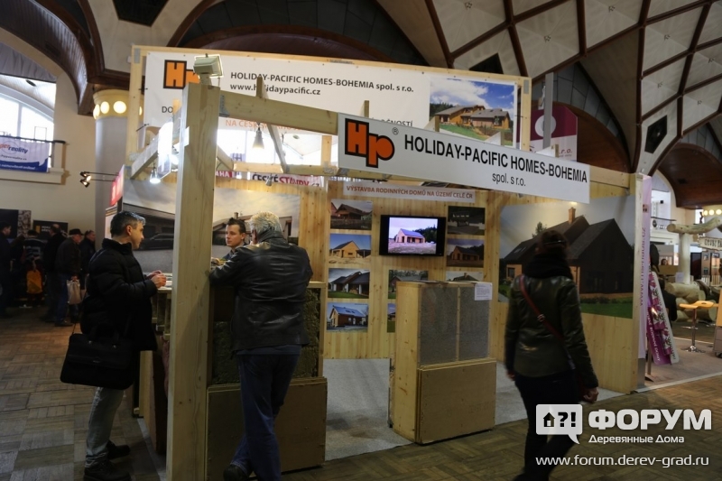 Утепление  домов из дерева Холидей пасифик хомс бохемиа (Holiday-pacific homes-bohemia)