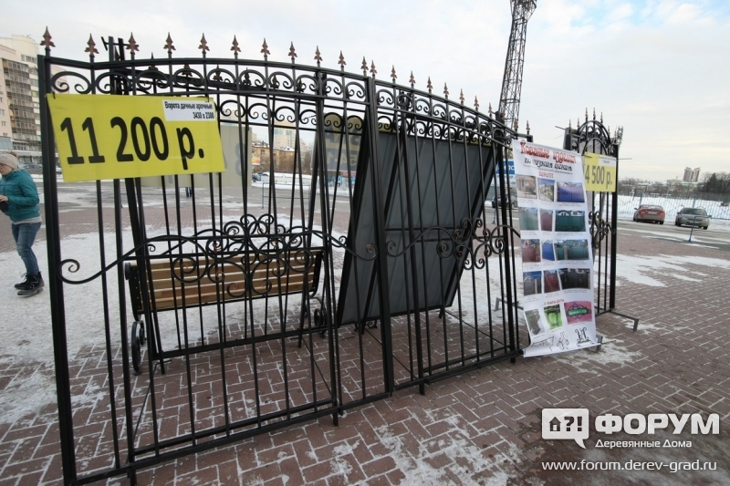 Ворота дачные предлагает компания Техноковка