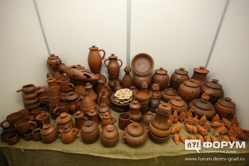 Керамическую посуду представляет компания Народные промыслы