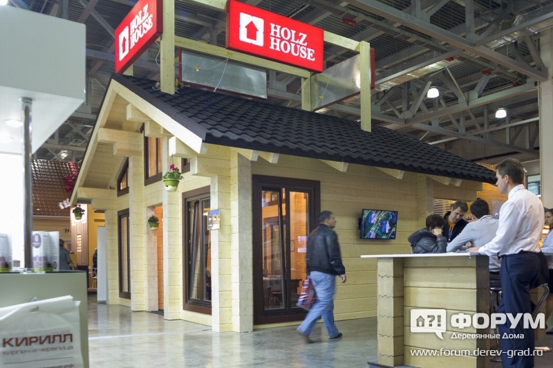 Стенд компании Holz House