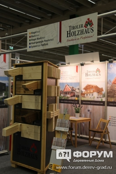 Виды дерева для строительства Тиролер Холзхаус (Tiroler Holzhaus)
