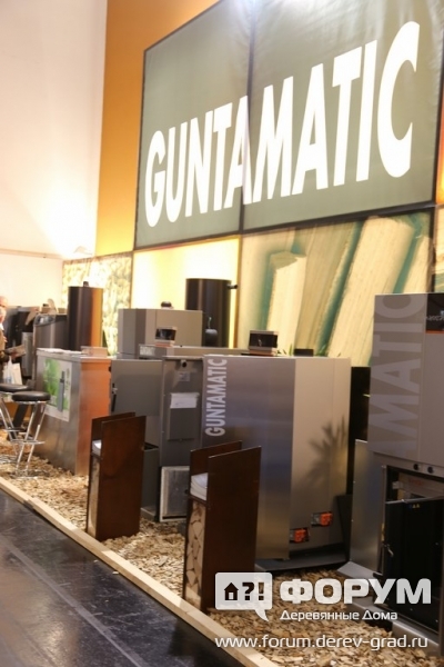 Котлы на деревянном топливе Гунтаматик (Guntamatic)