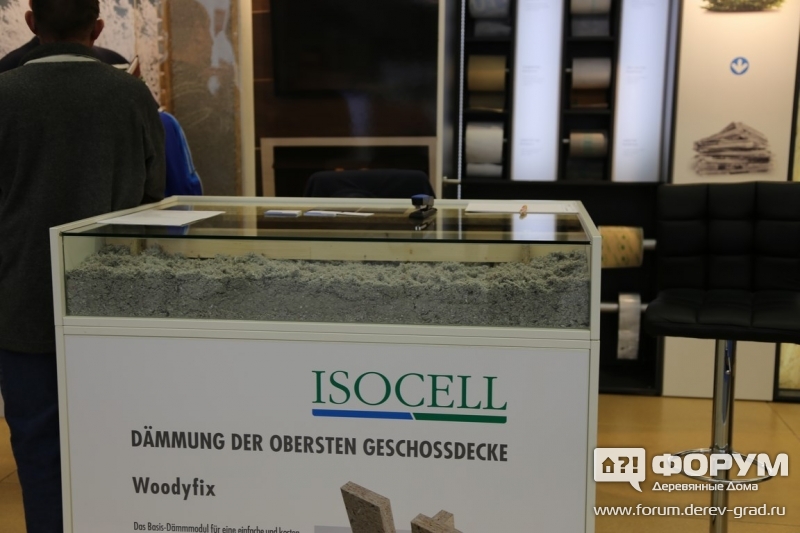 Надёжнон утепление деревянных домов Исоцел (Isocell)