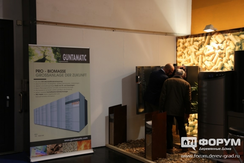 Отопительные котлы на Биологическом деревянном топливе Гунтаматик (Guntamatic)
