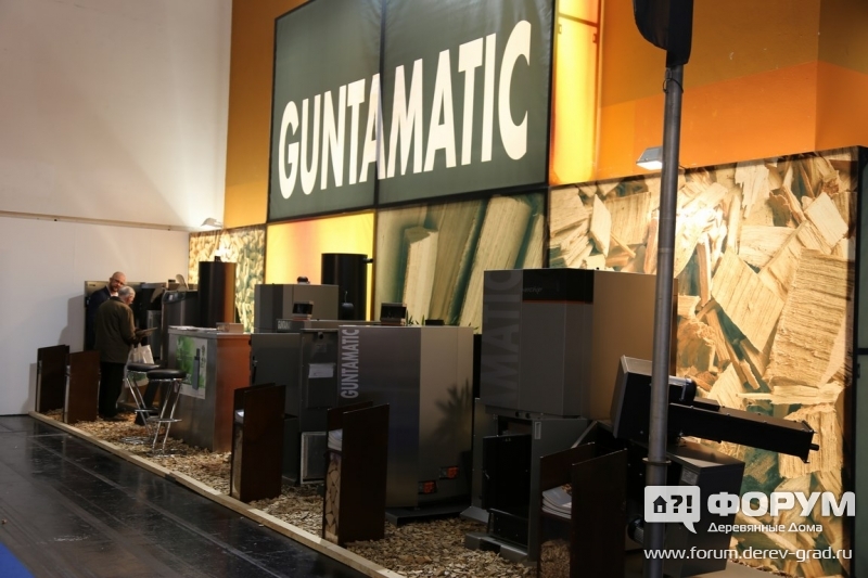 Отопительные котлы на деревянном топливе Гунтаматик (Guntamatic)
