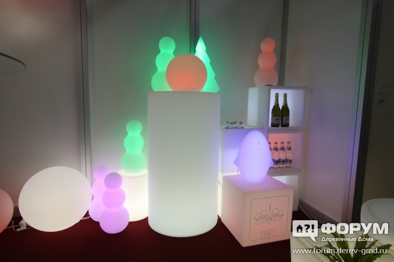 LED светильника различных форм от компании ledholiday (Лэдхолидей)