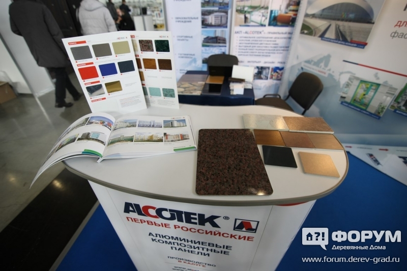 Алюминиевые композитные панели различных цветов от компании Alcotek (Алкотек)