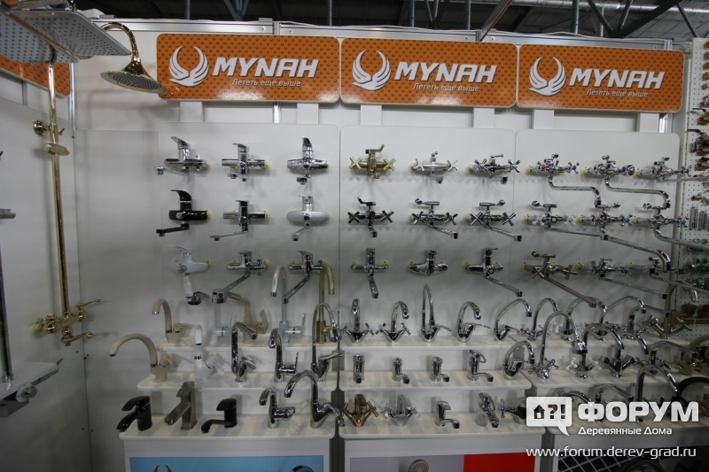 Краны, тройники, заглушки  и фитинги от компании Mynah Манах