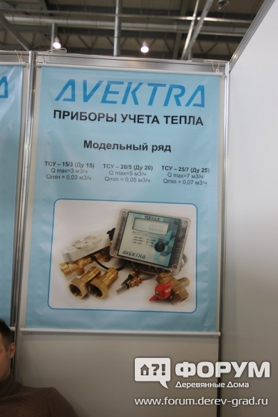Тепловые счетчики учета тепла от компании НПО Авектра