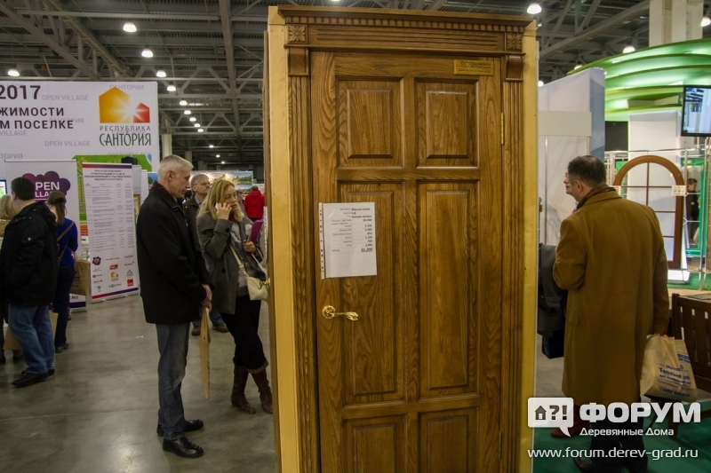 Дверь из массива ясеня от компании Союзмебель