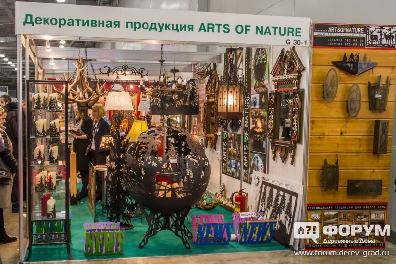 Декоративная продукция компании Art of nature (Эрт оф начьюри)