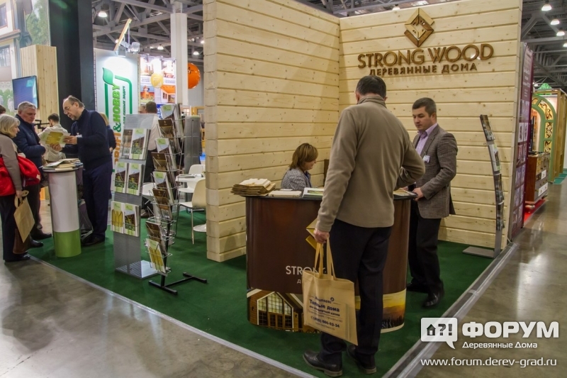 Деревянные дома от компании Strong Wood (Стронг Вуд)