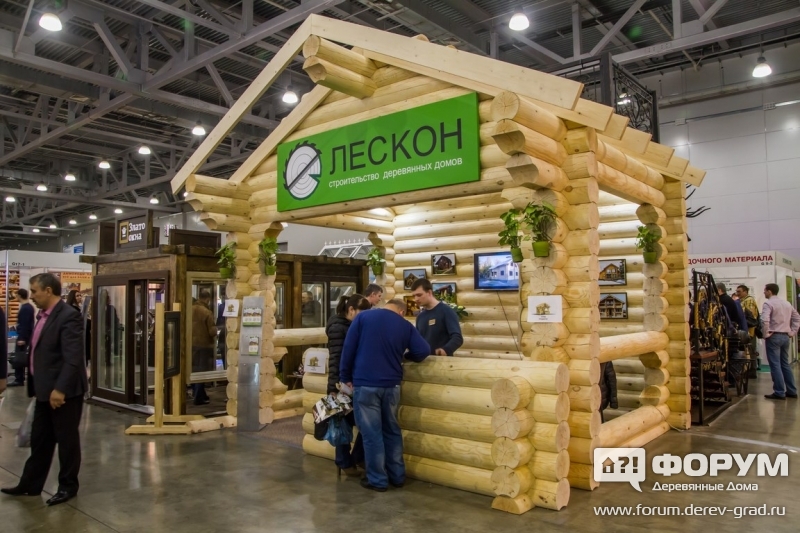 Деревянные дома от компании Лескон