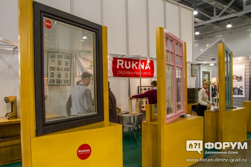 Деревянные окна от компании Rukna (Рукна)