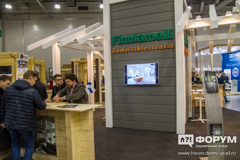 Дома из клеенного бруса от компании Finnlamelli  (Финламели)