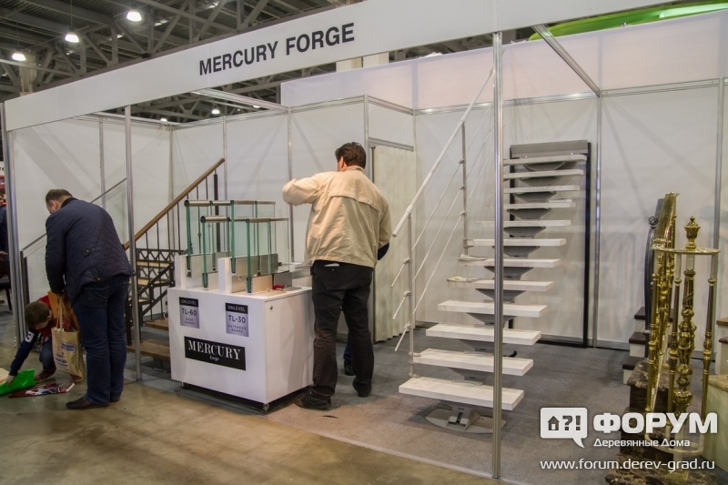 Лестницы и ограждения от компании Mercury Forge (Меркьюри Фордж)