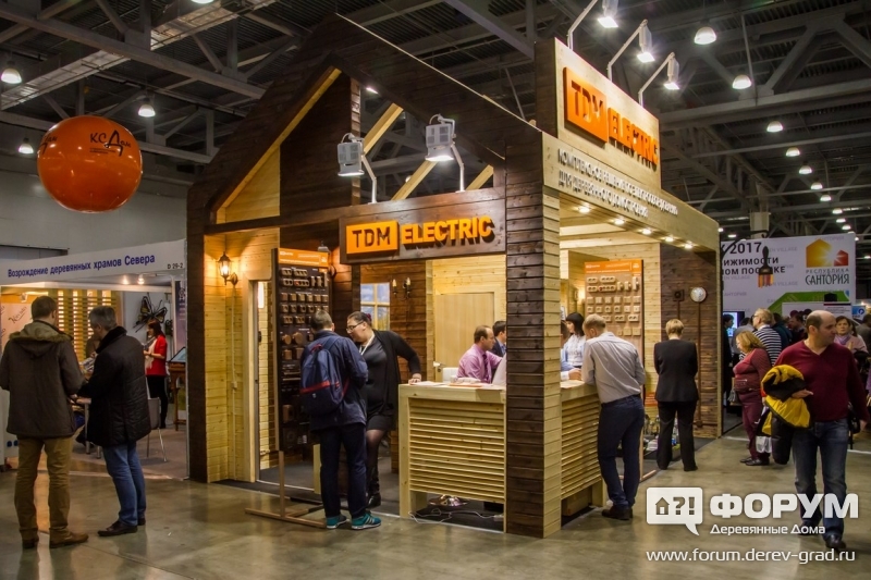 Электрооборудование деревянных домов от компании TDM Electric (ТДМ Электрик)