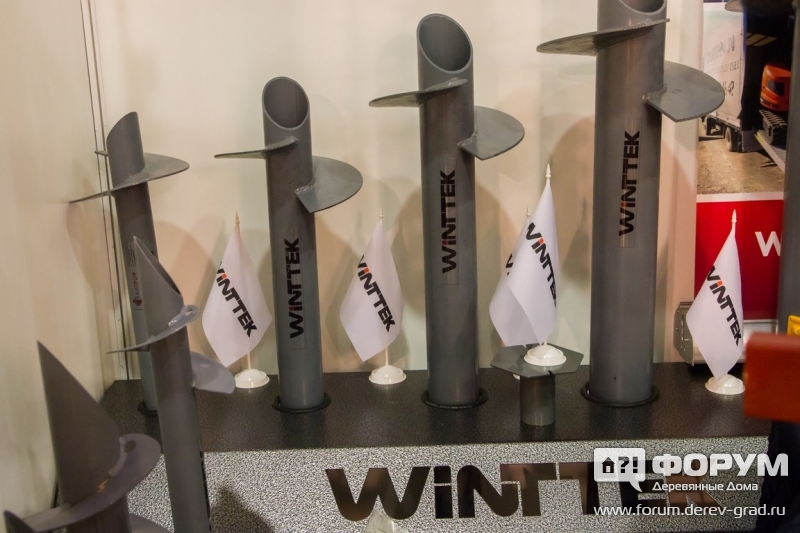 Винтовые сваи от компании Winttek (Винтек)