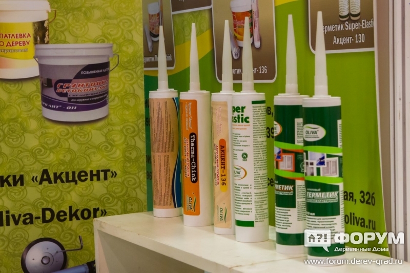 Герметики для работ по дереву от завода Олива (3)