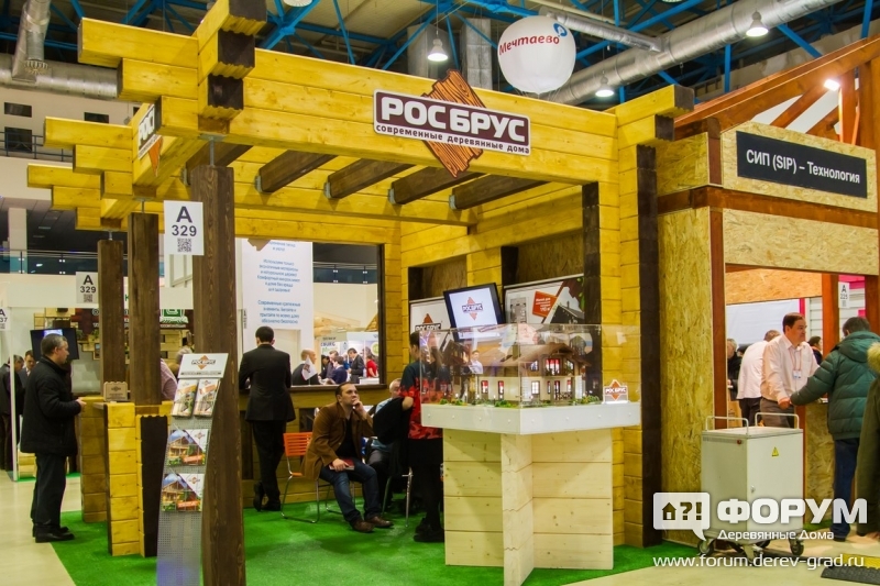 Деревянные дома от компании Росбрус