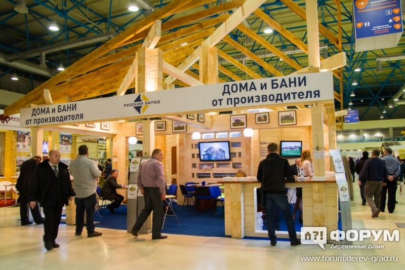 Дома из клееного бруса от компании Русский запад