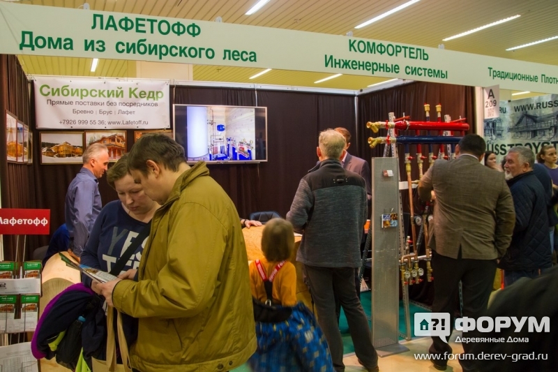 Красивые дома из сибирского кедра от компании Лафетофф