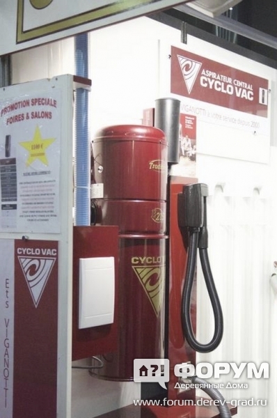 Вакуумные централизованные пылесосы Cyclovac  (Сикловак) (2)