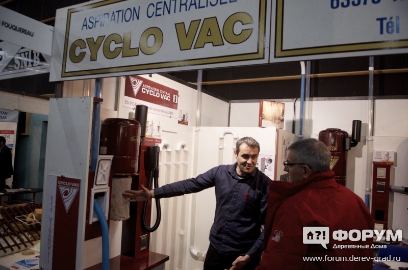 Вакуумные централизованные пылесосы Cyclovac  (Сикловак)
