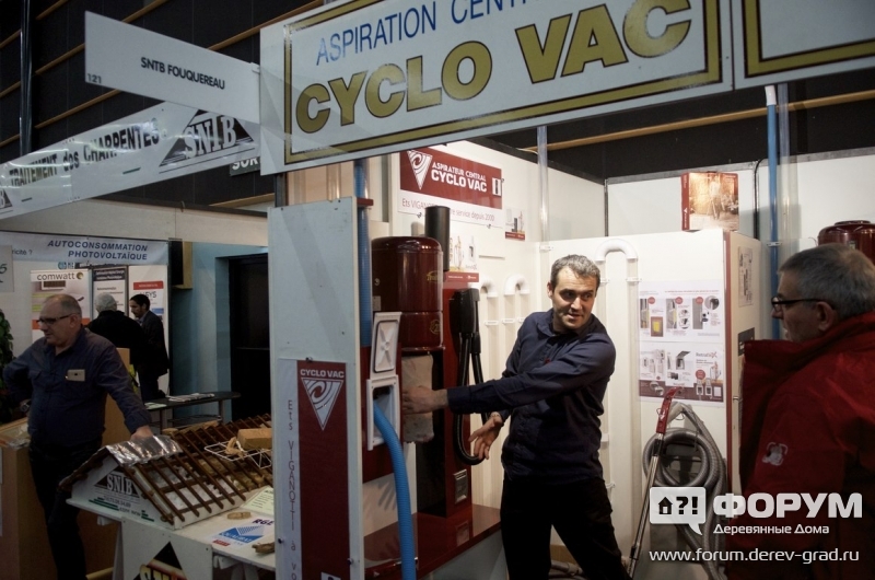Демонстрация вакуумных централизованных пылесосов Cyclovac (Цикловак)