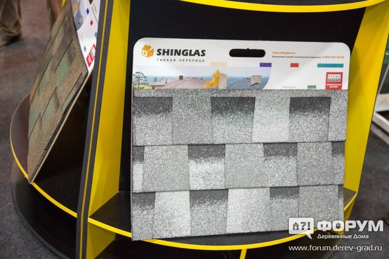 Гибкая черепица SHINGLAS (Шинглас)