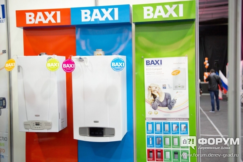 Настенные газовые котлы с ЖК-дисплеем BAXI (Бакси)