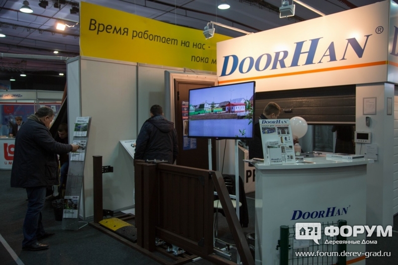 Установка ограждающих подвижных конструкций DOORHAN (Дорхан)